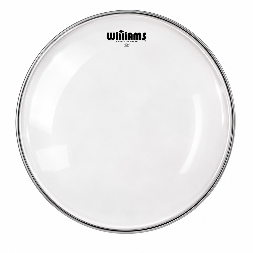 Pele Resposta Caixa Tom 13 Polegadas Williams Clear W1-250 Transparente Filme Simples Pele Bateria 13" Drumhead Resonant