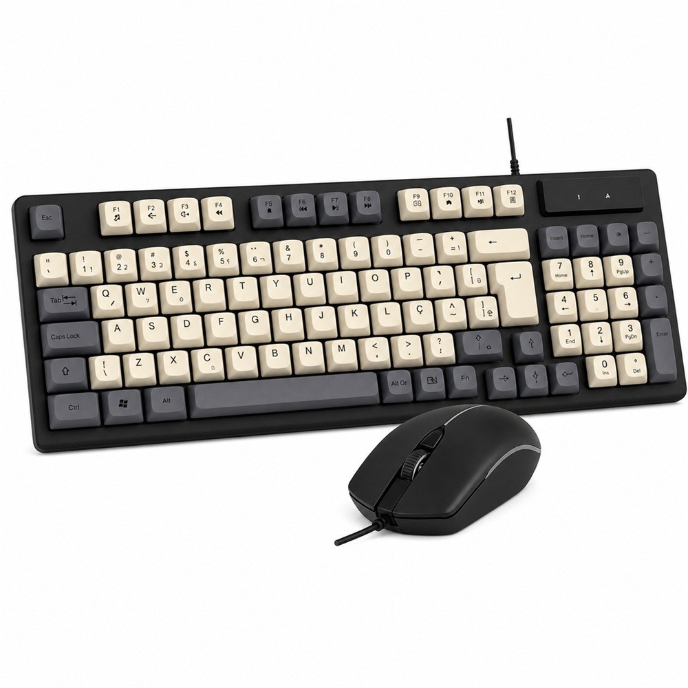 Kit Gamer Altomex AL 9510 Teclado Semi Mecânico ABNT2