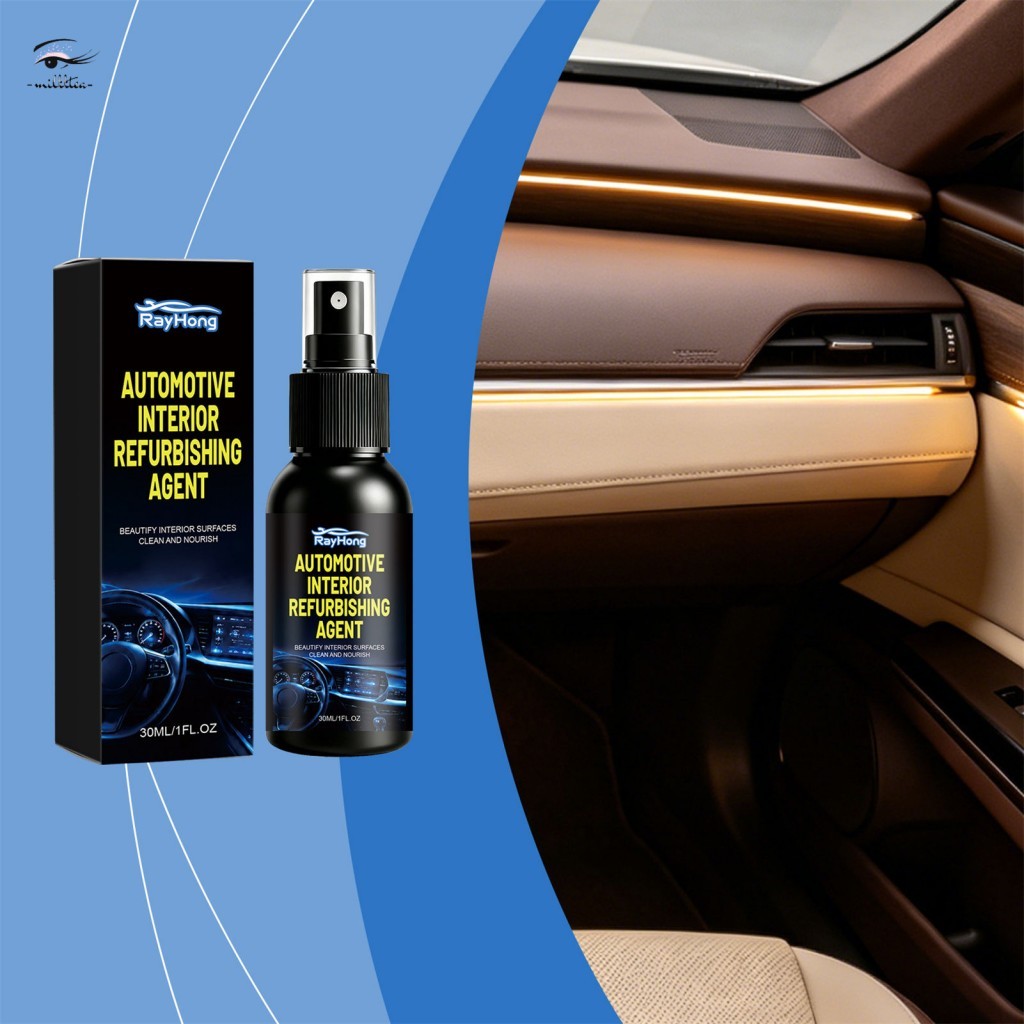 Limpador Interior Do Carro Couro Plástico Restaurador Remoção Profunda De Manchas Proteção Contra Ferrugem