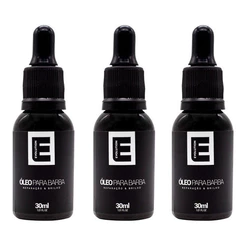 3 Uni Óleo Para Barba Evolution Barber 140ml Cada