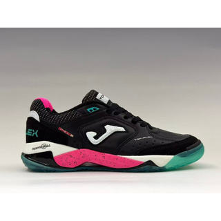 Chuteiras Masculinas De Futsal Top Flex Rebound Plus IC Branco Preto Azul