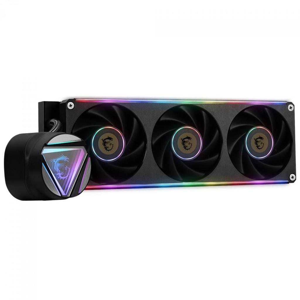 Water Cooler MSI MAG Coreliquid C360 V2, ARGB, 360mm, Intel-AMD, Preto — imagem 2 de 2