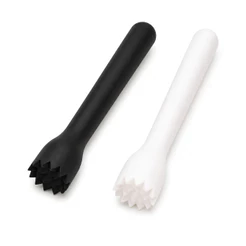 Socador Para Drinks Branco e Preto 25cm Hauskraft