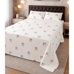 Jogo de Cama 4pç 180 fios Algodão Varias Estampas.