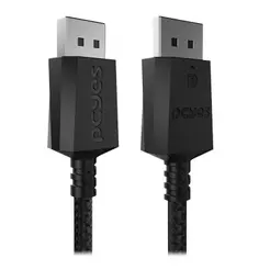 Cabo Displayport Para Displayport PCYes, Nylon, 2m, Preto, PDPN2-2