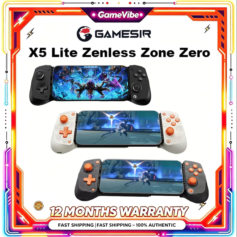 Gamesir X5 Lite Zenless Zone Zero Controlador De Jogo De Alongamento Para tablet E Telefone