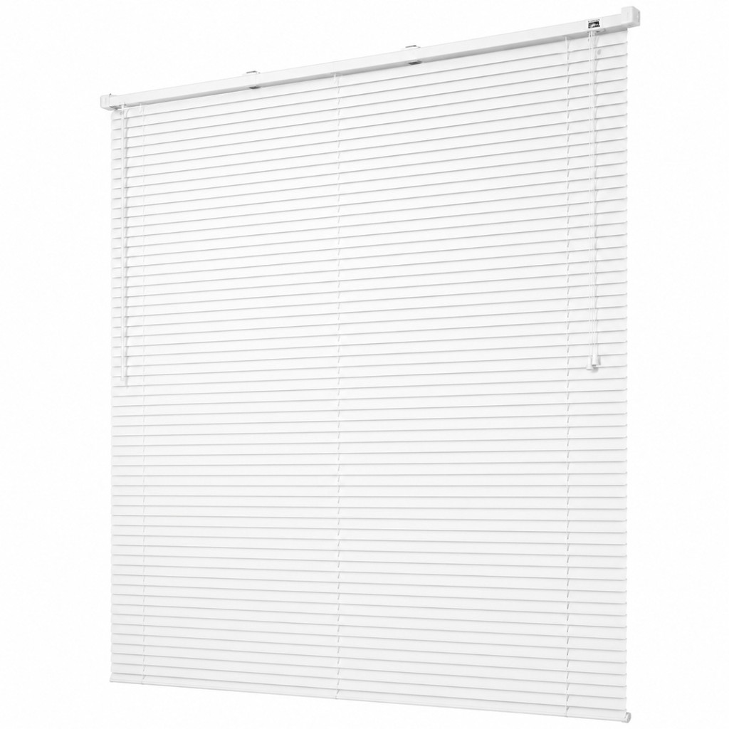 Persiana Horizontal PVC Premier 25mm 50x60cm Branca Evolux