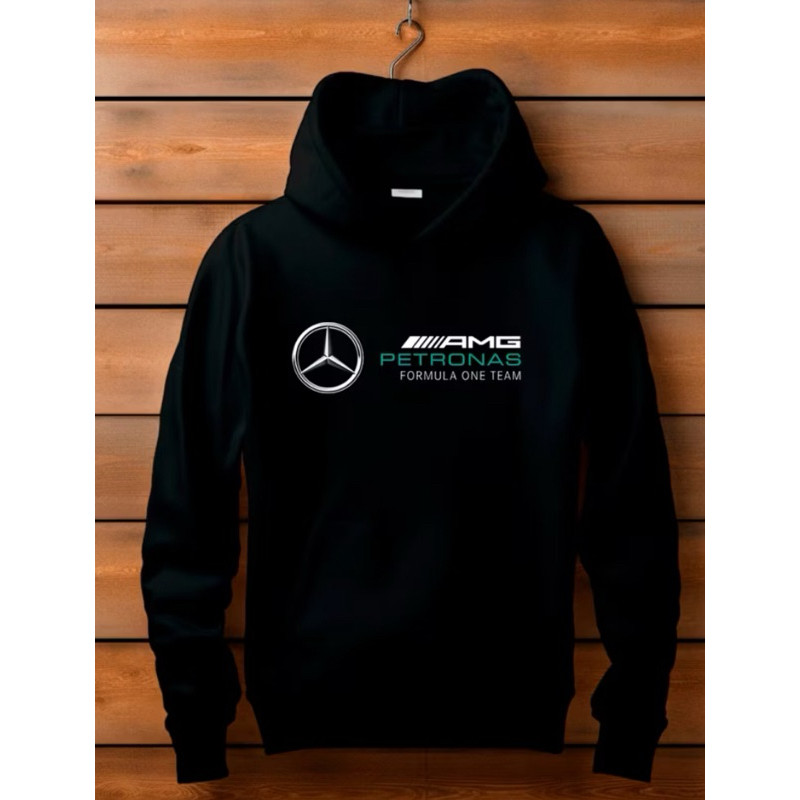 Moletom Canguru Unissex Mercedes Masculino e Feminino Flanelado Blusa de Frio Unissex Bolso e Capuz Premium Confortavel