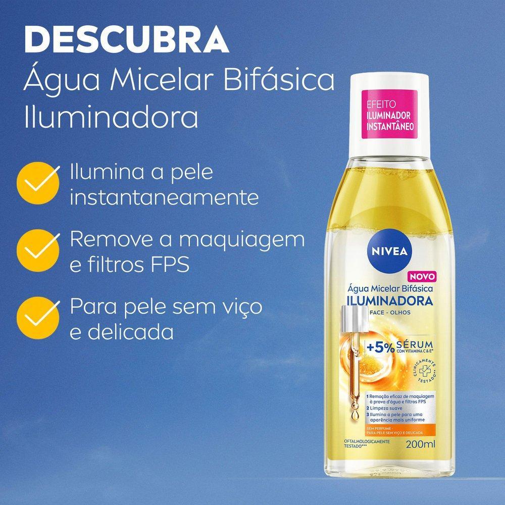 Água Micelar NIVEA Bifásica Iluminadora 200ml · foto 2