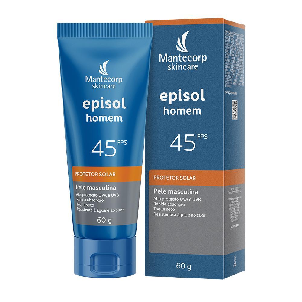 Protetor Solar Facial Episol Homem FPS 45 - 60g