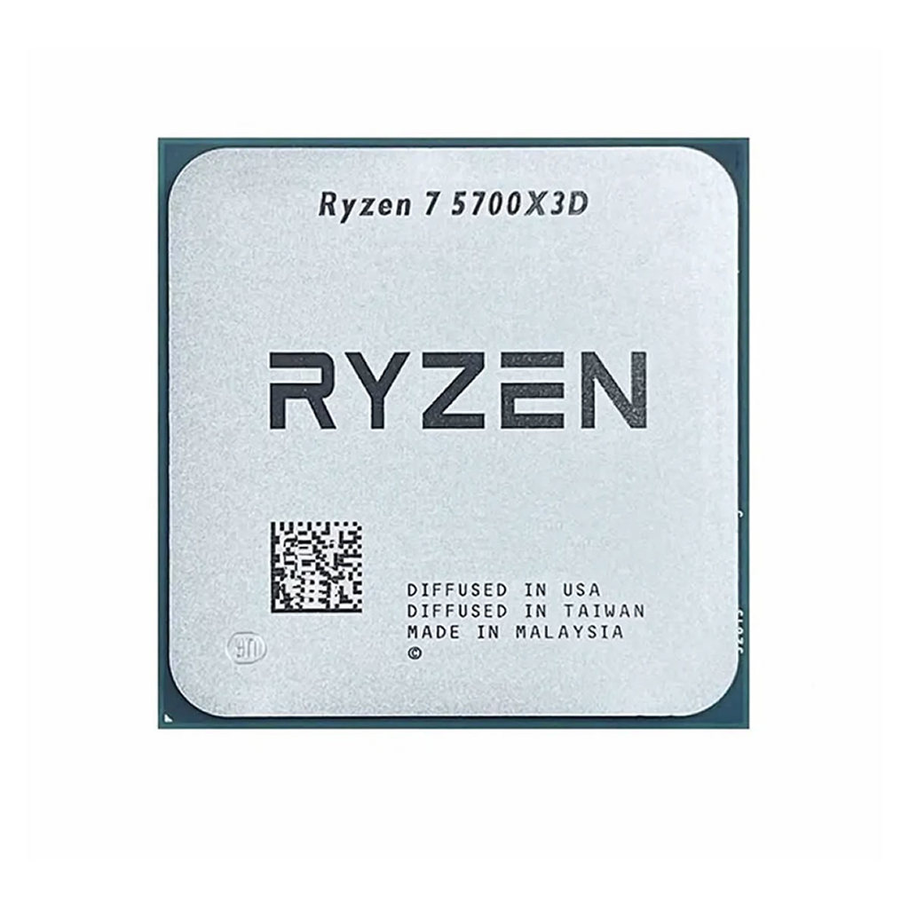 Processador AMD Ryzen 7 5700X3D, 8-Core, 16-Threads, 3.0GHz (4.1GHz Turbo), Cach