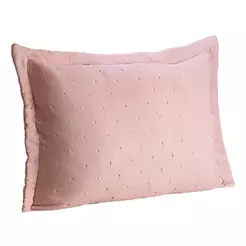 Porta Travesseiro Matelassê Hotel Saphira 50cm x 70cm Rosa