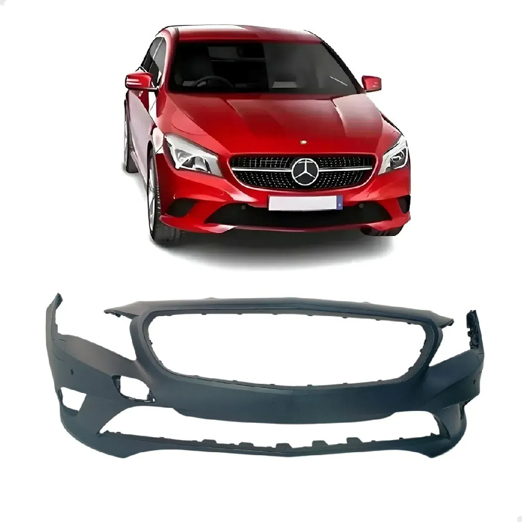 Parachoque Dianteiro Mercedes Cla200 2014 2015 2016 A1178800140 Para Pintura Novo