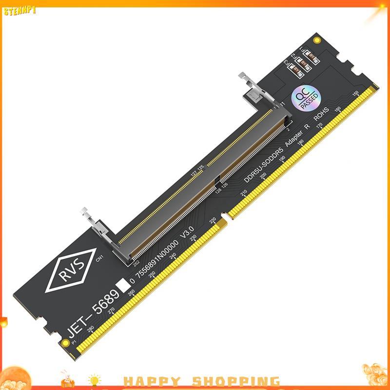 BRJ3 Alto-Falante Laptop DDR5 RAM Para SO DDR5 U-DIMM Adaptador De Mesa Testador De Memória De Cartão DDR5 Conversor
