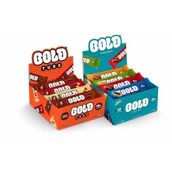 BOLD Snacks barra de proteína - Tube Mista + BOLD Mista 21g (2 Caixas C/ 12 unid.)
