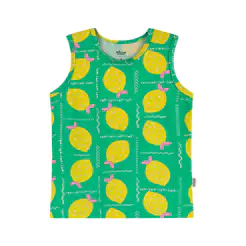Regata Infantil Menina Cotton Estampa Elian Verde