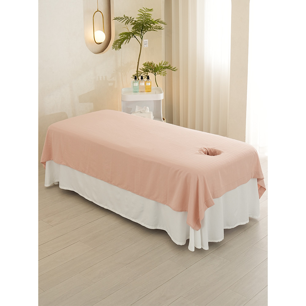 Beayan lençol de beleza com furo massagem dedicada cor sólida High-End salão de beleza quatro estações Universa