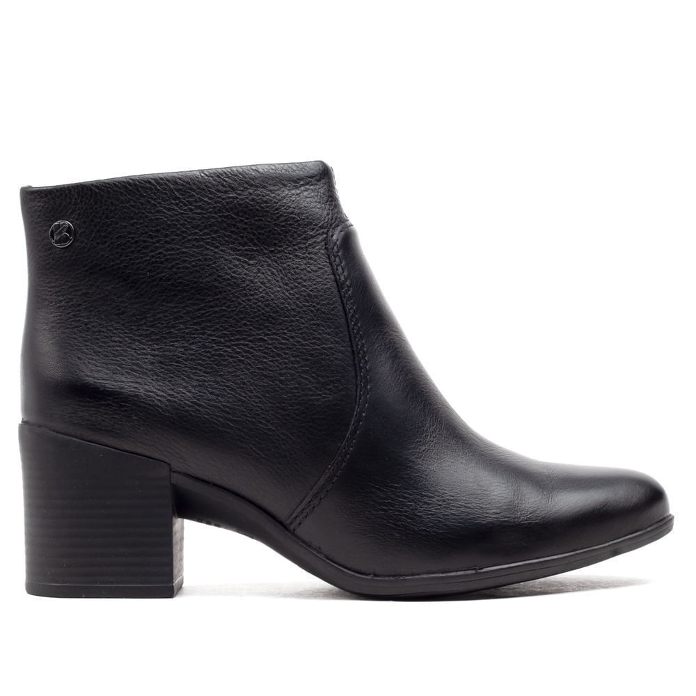 Bota Feminina Bottero Couro Burnish Preto