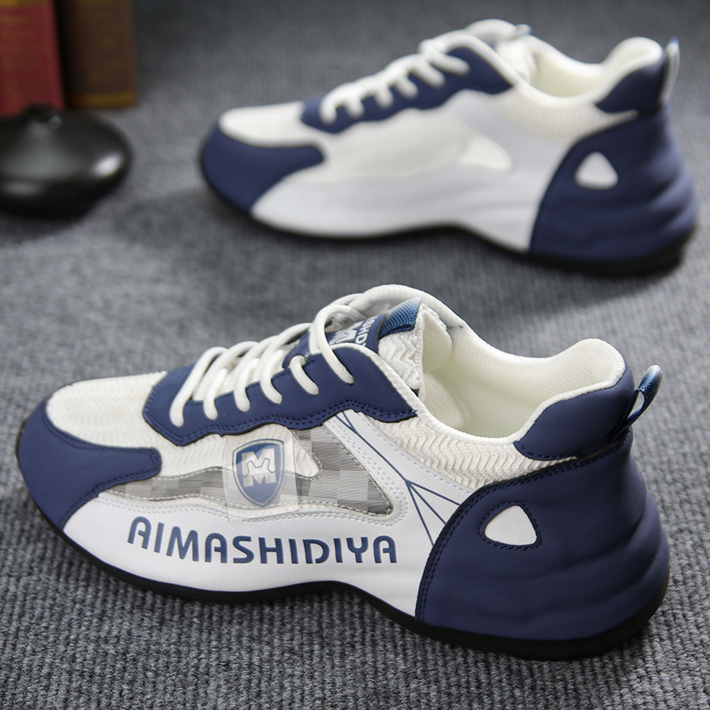 Sapatos esportivos masculinos 2025 novos sapatos casuais sapatos masculinos tênis sapatos de sola grossa