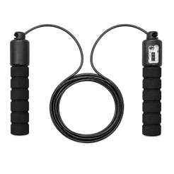 Corda de Pular Ajustável com Contador Mecânico para Treino Fitness Cardio