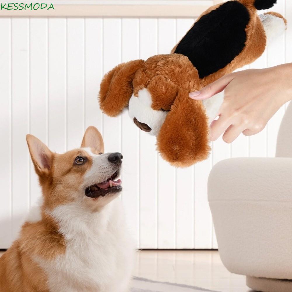 Brinquedos De Pelúcia Calmantes Para Animais De Estimação , Brinquedo Realista Do Cão Alívio Da Ansiedade Simulação Bati