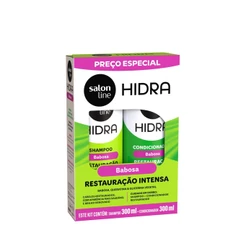 Kit Shampoo e Condicionador Hidra Restauração Intensa Salon Line 300ml