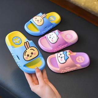 Jiyi Kawai chinelos meninas bonito verão antiderrapante sola macia banho meninos Indoor casa sapatos crianças fabricante