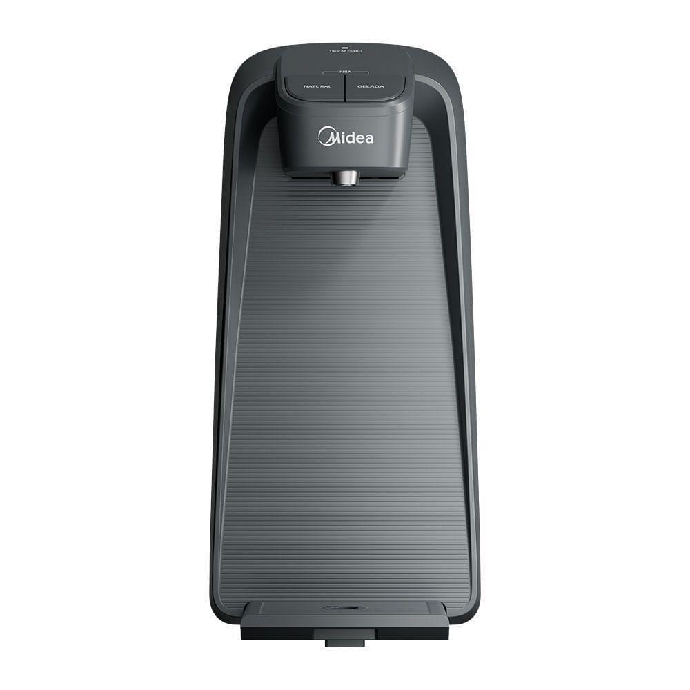 Purificador de Água Bancada Midea Slimpure JLDTX2G1 Natural e Gelada Cinza 110V