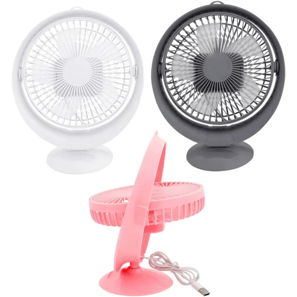Mini Ventilador USB Portátil de Mesa 2W - AlfaCell