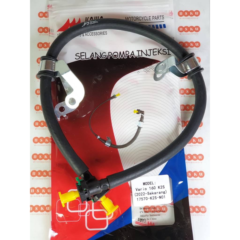 Mangueira De Combustível Para Injeção VARIO 160 2022-2026 Kawa 17570-K2S-N01