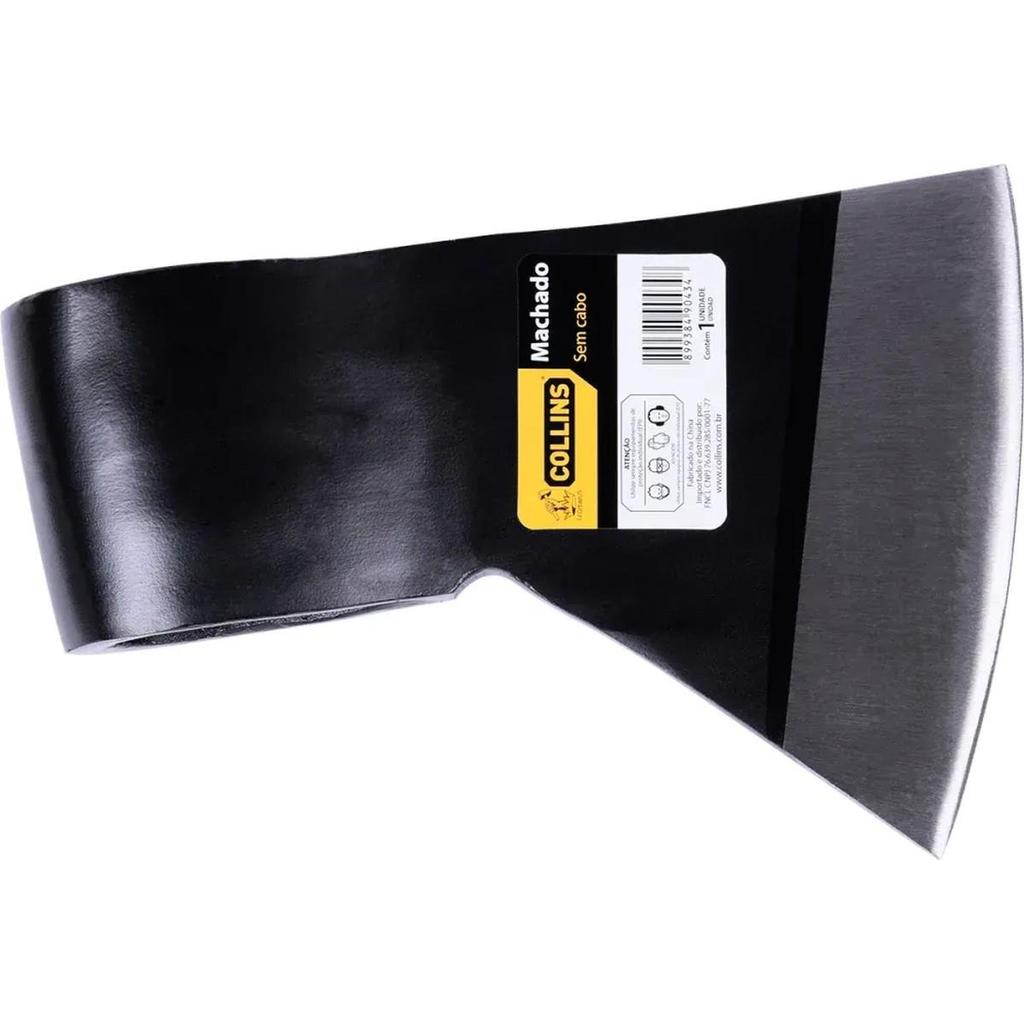 Machado Lenhador 3,0Lb Collins Aço Forjado 15520
