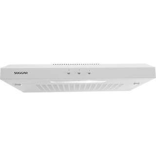 Depurador de Ar Suggar 60cm Slim com Dupla Filtragem Dps160bibr Branco Bivolt