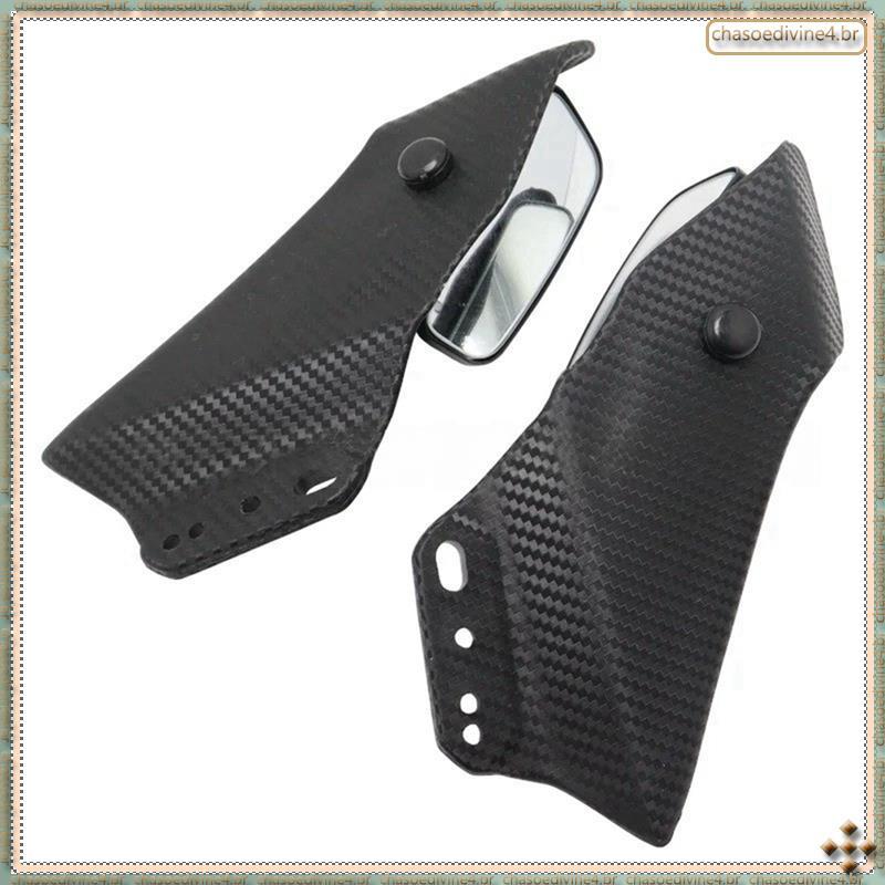 [Ykr] Para CBR650R 400R 500R YZF R1RM R6 Tmax Compatível 1 Par Ajustável Motocicleta Asa Lateral Spoiler Carenagem Com E