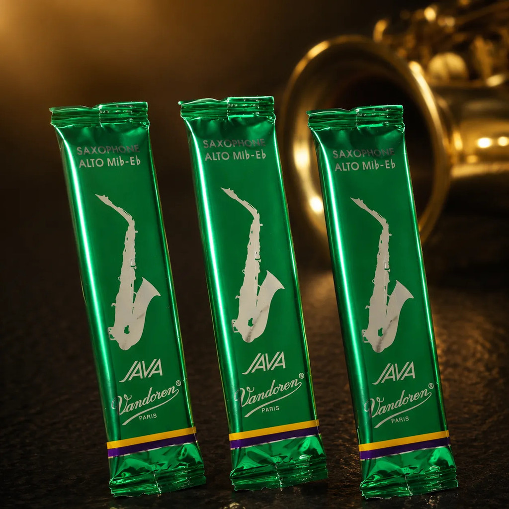 Kit 3 Palhetas Vandoren Java No 2 Para Sax Alto — imagem 2 de 2
