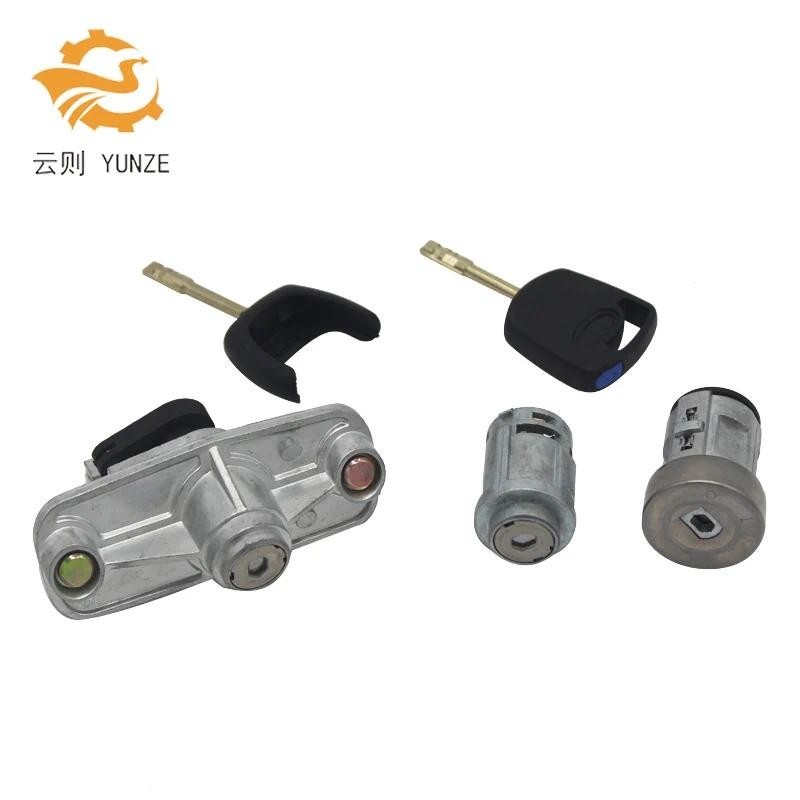 AL083 LK1S71F22050AA Conjunto De Bloqueio Completo Interruptor De Ignição Fechadura De Porta De Tronco Para FORD MONDEO 