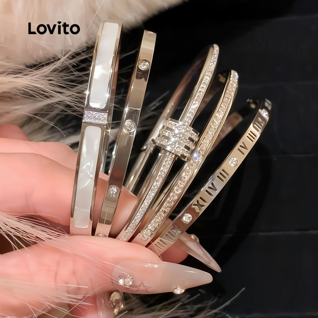 (New Arrival) Lovito Pulseira Elegante Para Festas BBFB123FX026