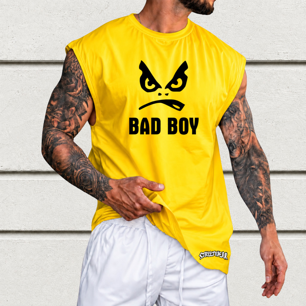 Regata Machão Oversized 100% Algodão Camiseta Cavada Musculação Streetwear Treino Praia Academia