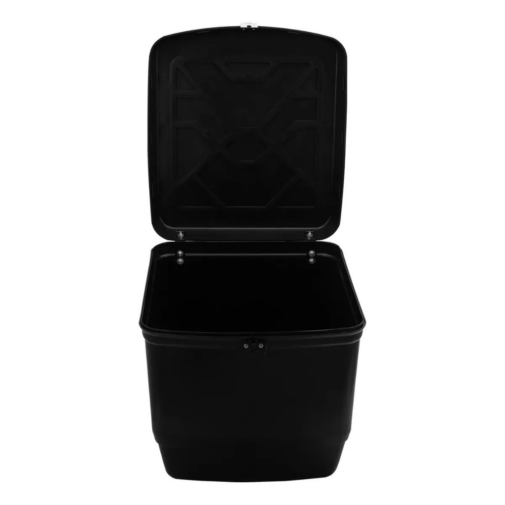 Baú Baúleto Moto Smart Fox Stronger Pro Tork Cor Preto Capacidade 90 Litros — imagem 2 de 2