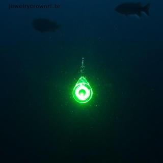 1 Pçs Mini LED Forma De Olho Isca De Pesca Gota Profunda Luz Luminosa Subaquática Para Lula Noite