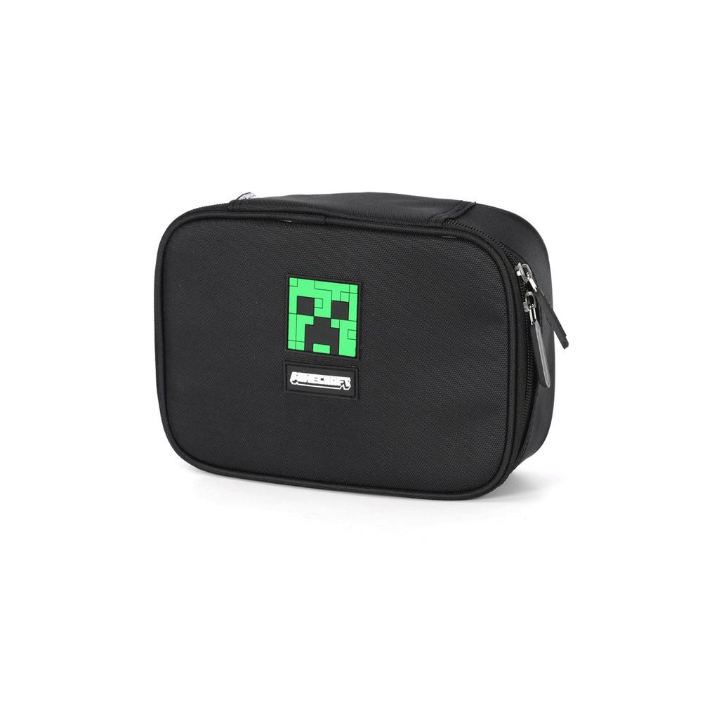 Estojo Box Juvenil Escolar Minecraft 100 pens Survival — imagem 2 de 2