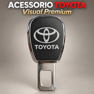Acessório De Fivela De Cinto De Segurança Toyota Com Inserção De Metal Para Corolla Camry RAV4 Yaris Vios Hilux Fortuner