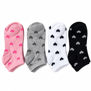 Pares de Meias Femininas Cano Curto com Estampa de Gatinho – Confortáveis, Respiráveis e Versáteis – Tamanho 35-40