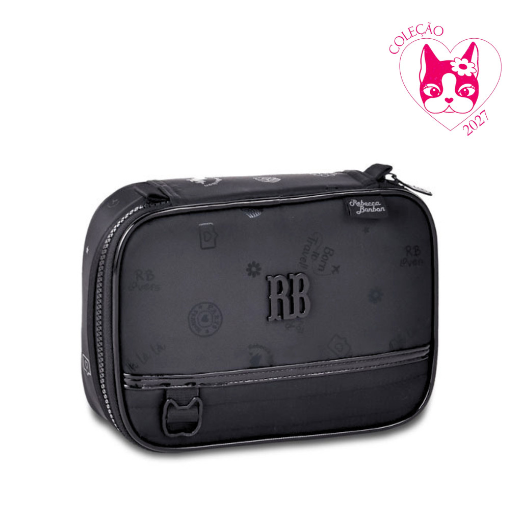 Estojo Box 36 Pens Rebecca Bonbon Foil Gloss -Clio Style Modelo:Preto
