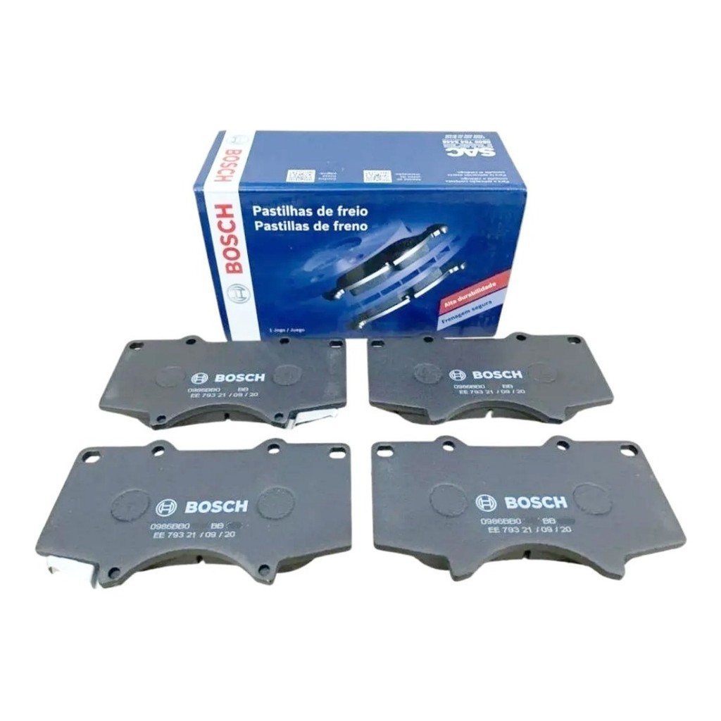 Pastilha Freio Dianteira Hilux E Sw4 2016 2017 2018 19 Bosch