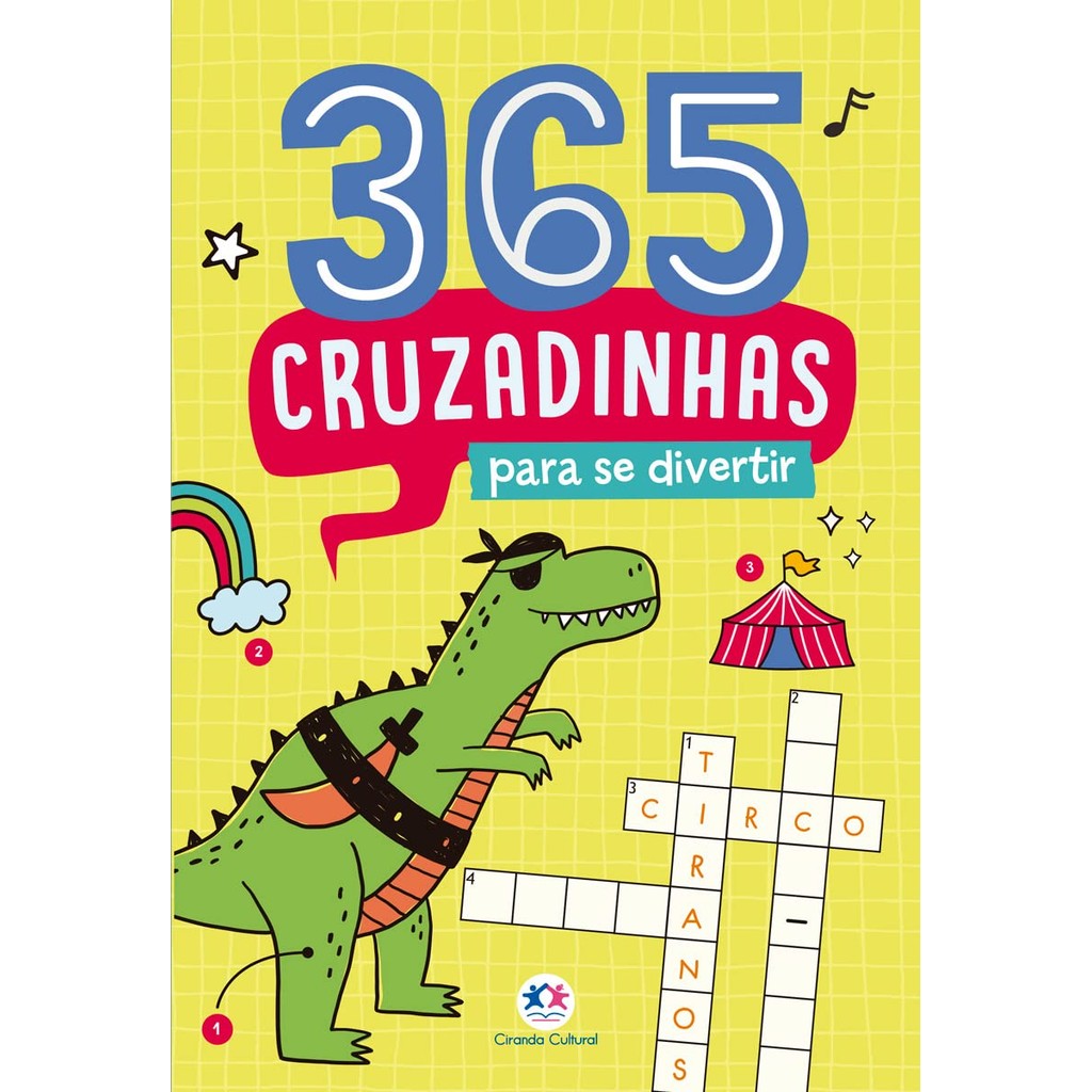 365 Cruzadinhas para se divertir em Oferta na Shopee
