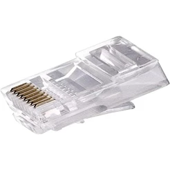 Conector RJ45 Macho CAT5E Pacote c/ 50 Intelbras