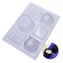 Forma Especial de Acetato - Caldeirão com Tampa Halloween - Cód 10211 - BWB - Rizzo