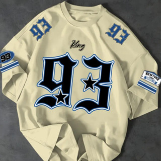 Camiseta New York King 93 Estilo Streetwear Premium Algodão Camisa Casual Leve em Oferta na Shopee