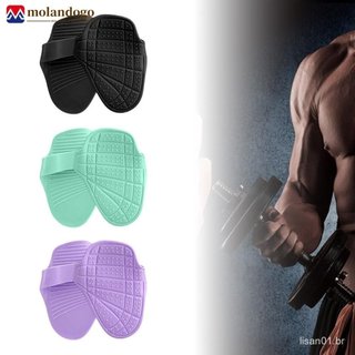 1 Par De Protetores De Palma De Silicone Esportivos , Luvas De Treinamento Antiderrapantes E , Equipamento De