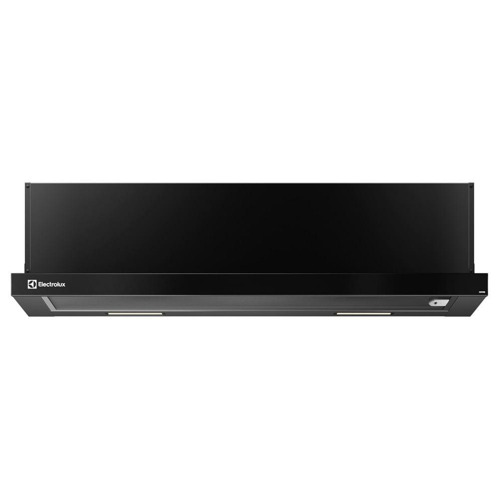 Depurador de Ar Electrolux 90cm Retrátil Preto Efficient com Luz de Led (DE9RB) em Oferta na Shopee
